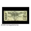 Image 1 : T29 $10 1861. Two cut cancels are found on this s