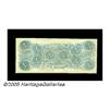 Image 2 : T59 $10 1863. Sharp corners decorate this well-pr