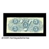 Image 2 : T60 $5 1863. This 3rd Series $5 was signed by (Mi