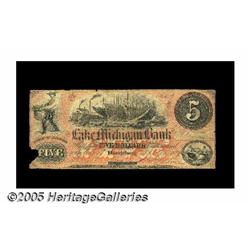 Harrisburg, IL- Lake Michigan Bank $5 Apr. 19, 18