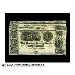 Branch, MI- The Branch County Bank $1, $2, $3, $5