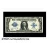 Image 1 : Fr. 238 $1 1923 Silver Certificate Ink Blob There
