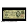 Image 1 : Fr. 267 $5 1891 Inverted Reverse Silver Certifica