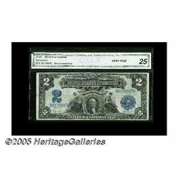 Fr. 256 1899 $2 Silver Certificate Inverted Rever