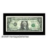 Image 1 : Fr. 1922-L $1 1995 Federal Reserve Note. About Un