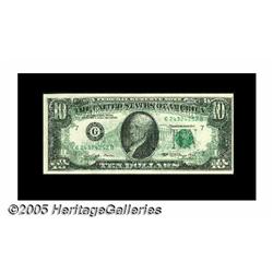 Fr. 2023-G $10 1977 Federal Reserve Note. Choice 