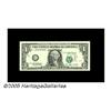 Image 1 : Error $1 Federal Reserve Notes Fr. 1915-B $1 1988
