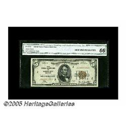 Fr. 1850-J $5 1929 Federal Reserve Bank Note. CGA