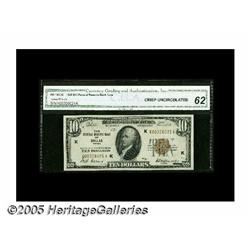 Fr. 1860-K $10 1929 Federal Reserve Bank Note. CG