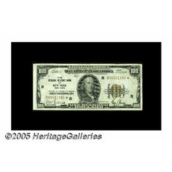 Fr. 1890-B* $100 1929 Federal Reserve Bank Note. 