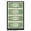 Image 2 : Fr. 1926-L $1 2001 Federal Reserve Notes. Uncut S