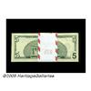 Image 2 : Fr. 1987-F* $5 1999 Federal Reserve Notes Pack of