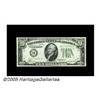 Image 1 : Fr. 2006-B* $10 1934A Federal Reserve Note. Gem C