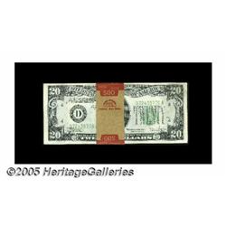 Fr. 2057-D $20 1934C Federal Reserve Notes. Twent