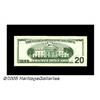 Image 2 : Fr. 2088-B $20 2001 Federal Reserve Note. Choice 