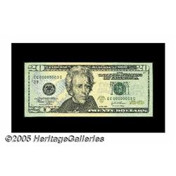 Fr. 2089-C $20 2004 Federal Reserve Note. Gem Cri