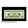 Image 2 : Fr. 2089-C $20 2004 Federal Reserve Note. Gem Cri