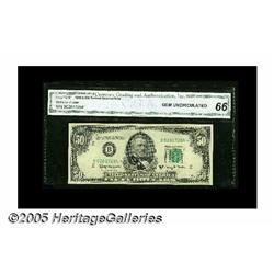 Fr. 2112-B* $50 1950E Federal Reserve Note. CGA G