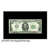 Image 1 : Fr. 2152-G* $100 1934 Federal Reserve Note. Gem C