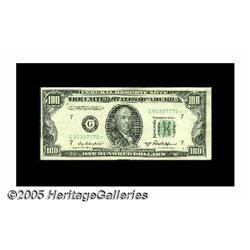 Fr. 2159-G* $100 1950B Federal Reserve Note. Choi