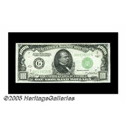 Fr. 2211-G $1000 1934 Federal Reserve Note. Gem C