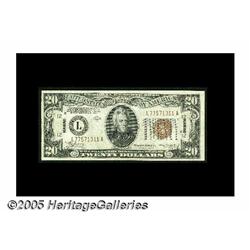 Fr. 2305 $20 1934A Hawaii Federal Reserve Note. C