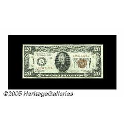 Fr. 2305 $20 1934A Hawaii Federal Reserve Note. C