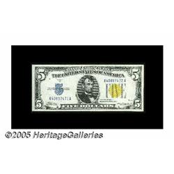 Fr. 2307 $5 1934A North Africa Silver Certificate