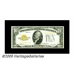 Fr. 2400 $10 1928 Gold Certificate. Gem Crisp Unc