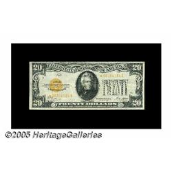 Fr. 2402* $20 1928 Gold Certificate. Very Fine-Ex