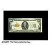 Image 1 : Fr. 2405 $100 1928 Gold Certificate. Extremely Fi
