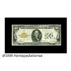 Image 1 : Fr. 2405 $100 1928 Gold Certificate. Very Fine+. 