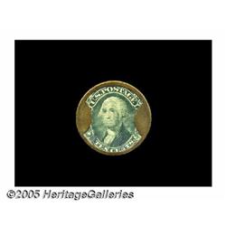 10¢ Tremont House Encased Postage Extremely Fine.