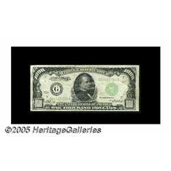 Fr. 2211-G $1000 1934 Federal Reserve Note. Very 