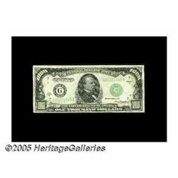 Fr. 2212-G $1000 1934A Federal Reserve Note. Extr