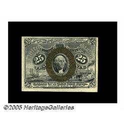 Fr. 1289 Milton 2R25.8d 25¢ Second Issue Choice A