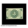 Image 2 : Fr. 1226 Milton 3R3.1bh 3¢ Third Issue Courtesy A