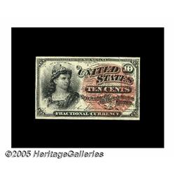 Fr. 1258 Milton 4R10.3c 10¢ Fourth Issue Courtesy