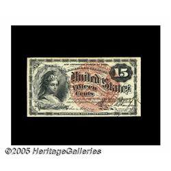 Fr. 1267 Milton 4R15.2a 15¢ Fourth Issue Courtesy
