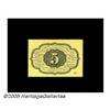 Image 2 : Fr. 1228 Milton 1R5.3a 5¢ First Issue Gem New. Th