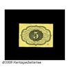 Image 2 : Fr. 1230 Milton 1R5.4b 5¢ First Issue Superb Gem 