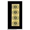 Image 2 : Fr. 1230 5¢ First Issue Vertical Strip Of Four Ch