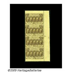 Fr. 1280 Milton 1R25.2e 25¢ First Issue Vertical 