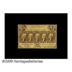 Fr. 1282 Milton 1R25.1b 25¢ First Issue Choice Ne