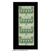 Image 1 : Fr. 1312 50¢ First Issue Vertical Strip Of Four A