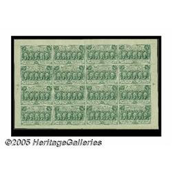 Fr. 1312 Milton 1R50.4b 50¢ First Issue Full Shee