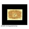 Image 2 : Fr. 1233 Milton 2R5.2 5¢ Second Issue Gem New. Ve
