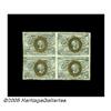 Image 1 : Fr. 1244 10¢ Second Issue Block Of Four Choice Ne