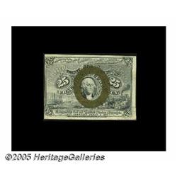 Fr. 1283(a?) Milton 2R25.1 25¢ Second Issue About