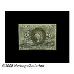 Fr. 1286 Milton 2R25.3b 25¢ Second Issue Very Cho
